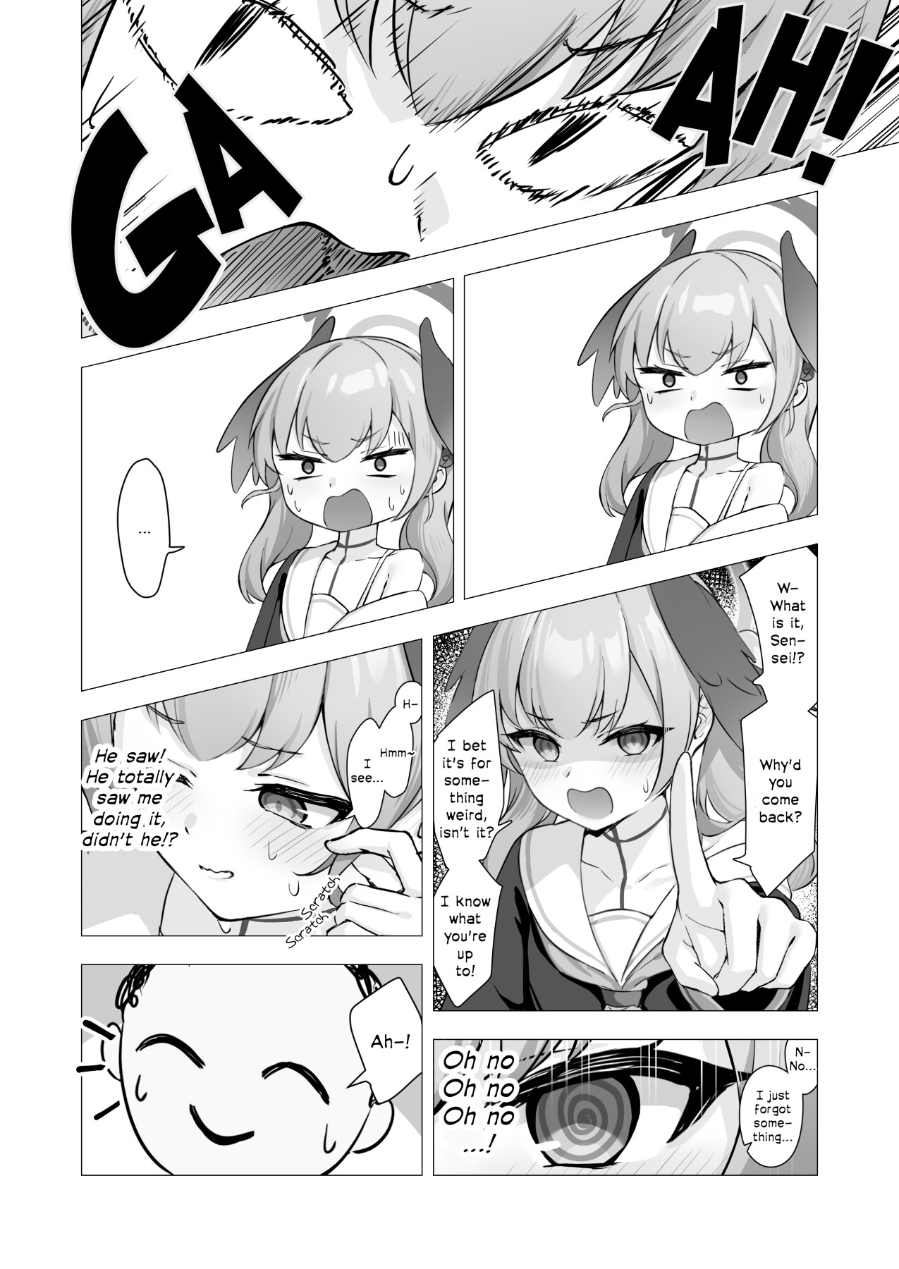 Hentai Manga Comic-Koharu's Private Lesson-Read-9